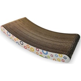 Resim Herniks Doğal Kedi Otlu Kedi Tırmalama Kartonu 44 CM Hr2014c 