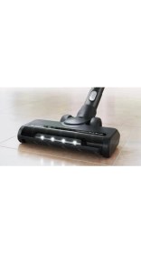 Resim Bosch Unlimited Serie 8 Şarjı Süpürge Başlığı LED Aydınlatmalı Yumuşak Başlık-Siyah 