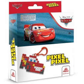 Resim Pixel Pixel Boncuk Anahtarlık Etkinlik Seti-Disney Cars BB14-03 