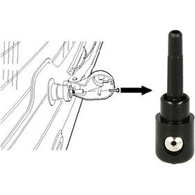 Resim YigiTech Seat Leon Arka Cam Silecek Su Fıskiye Memesi 2009-2012 3B9955985A 