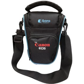 Resim SaRa Canon için Dslr Üçgen Çanta Omuz Çantası 2000d 4000d 1300d 1200d 1100d 