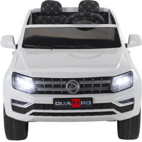 Resim Babyhope 441 Quattro 4x4 2x12V Akülü Araba Beyaz 