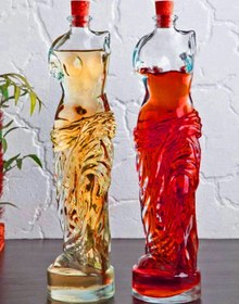 Resim Xnews Venüs Yağdanlık - Kadın Figürlü Sirkelik Sosluk 200 Ml 2li Set- 