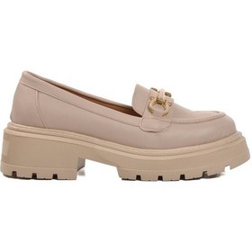 Resim Bej Cilt Kadın Günlük Ayakkabı 572377 Z Bej Cilt Bej 