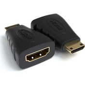 Resim Mini HDMI Dönüştürücü HDMI Dişi (Tip-A) - Mini HDMI Erkek (Tip-C) Mını HDMI 