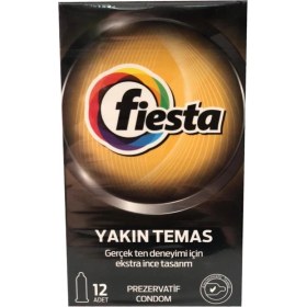 Resim Fiesta Ultra Thin Süper Ince Prezervatif 12'li 1 Adet 