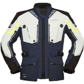 Resim Modeka Panamerıcana Iı Waterproof Ceket Mavi Açık Gri 