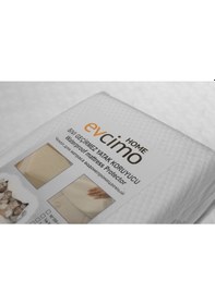 Resim Evcimo Home %100 Sıvı Geçirmez Alez Yatak Koruyucu Battal Boy 200x220 Cm Beyaz 