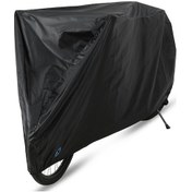 Resim Dağ Yol Bisikleti İçin Kilit Delikli Açık Hava Su Geçirmez Bisiklet Kılıfı Yağmur Güneş Bisiklet Kılıfı D1 Siyah Siyah 