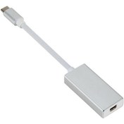 Resim 4K Macbook Uyumlu Type-C To Mini Displayport Thunderbolt Çevirici Aparat 