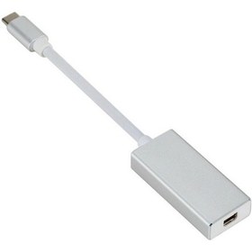 Resim 4K Macbook Uyumlu Type-C To Mini Displayport Thunderbolt Çevirici Aparat 