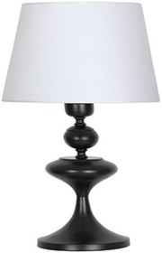 Resim vinner Balance Siyah Kaplama Tek Küre Metal Abajur VBR0506BSTK027 