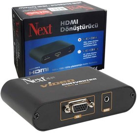 Resim NEXT YE-311 VGA TO HDMI CONVERTER 