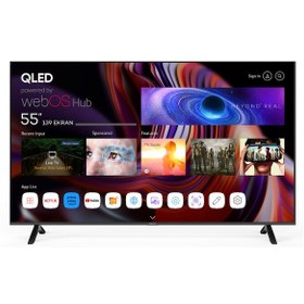 Resim SN55QMN252 55" 140 Ekran QLED UHD WebOS Televizyon 