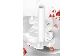 Resim Gampus 3 Bıçaklı Manuel Doğrayıcı El Rondosu Gri El Blenderi El Basmalı Rondo 