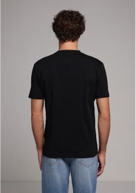 Resim Colin's Colins Regular Fit Yuvarlak Yaka Düz Erkek Siyah Kısa Kol Tişört Cl1080108 Q1.v1 Blk Siyah 