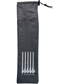 Resim Sones 40 Cm Zemin Çivili Saklama Çantası Açık Hava Kamp Aksesuarları Taşınabilir Elde Taşınabilir Saklama Çantası 