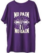 Resim TOP GLORY Npng Baskılı Penye Boks Sporcu T-shirt 