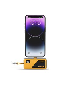 Resim Polosmart Psm132 Taşınabilir Dijital Göstergeli 20w Pd Çıkışlı Şarj Cihazı Powerbank 5.000 Mah Sarı Sarı 