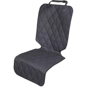 Resim Xuweiwei 1adet Siyah Kedi Köpek Oto Araç Koltuk Kılıfı Örtüsü 