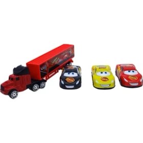 Resim Toysan Racer Metal Oyuncak Tır ve Arabalar Seti Spr-50 