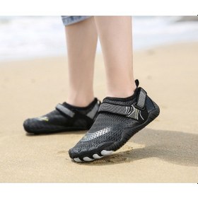 Resim Sones Unisex Deniz Ayakkabısı Plaj Ayakkabı Siyah 