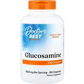 Resim Doctor's Best - Glucosamine - 1500mg - 180 Capsules 750 Mg Per Capsule 