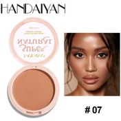 Resim 8 Renk Mat Yüz Preslenmiş Pudra 24 Saat Yağ Kontrolü Doğal Ayar Pudrası 07 C01 