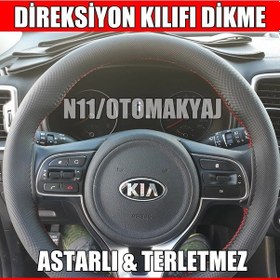 Resim Kia Ceed Stw 2009-2011 Oto Direksiyon Kılıfı Dikme 