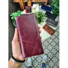 Resim Visso 901 Deri El Çantası Telefon Bölmeli Cüzdan - Fermuarlı -Tak Çıkar Kartlık Özellikli Erkek Kadın Modeli 