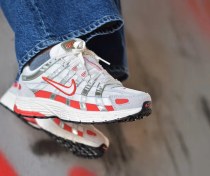 Resim Nike P-6000 Kadın Sneaker Ayakkabı-sportxoutlet Beyaz - Turuncu 