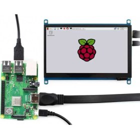 Resim Waveshare 7 Inch HDMI Kapasitif Dokunmatik LCD (Çoklu Sistem) - 1024X600 (H) 