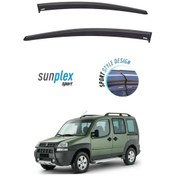 Resim Fiat Doblo 1 01-09 Sunplex Marka Cam Rüzgarlığı Mugen 2'Li 