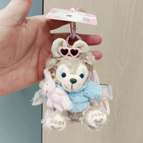 Resim Baijiafu2 1 Adet Karikatür Çanta Çekicilik Anahtarlık Sevimli Iyi Şanslar Hediye Peluş Oyuncaklar Bebekler (Yurt Dışından) 