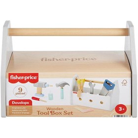 Resim Fisher-Price Ahşap Tamir Kutusu Seti HYG50 