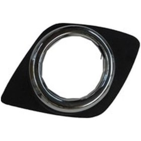 Resim Toyota Rav4 09/10 Sis Lamba Kapağı Sağ Siyah Sis Delikli Nikelaj Çerçeveli - Oem Yedek Parça 