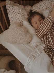 Resim Teddy Bulut Yastık Krem 