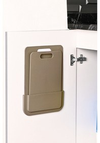 Resim 2 Li Askılı Standlı Kesim Panosu Cappucino 