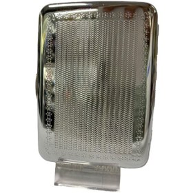 Resim Metal Sigara Tabakası Gümüş Renk 109229 