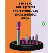 Resim Çok Fonksiyonlu Saç Kurutma ve Şekillendirme Makinesi 5 Başlık 