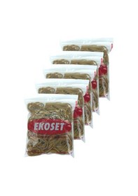 Resim Ekoset 50x3 MM Kauçuk Paket Ambalaj Lastiği 500 Adet 