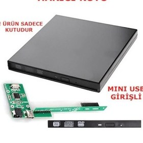 Resim Oem Usb Sata Harici Dvd Rw Writer Kutusu 9.5Mm 