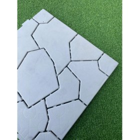 Resim Plastik Deck – Taş Desen Zemin Kaplama Karosu (50X50 Cm) (4 Adet) 