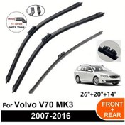 Resim Topshop1 Volvo V70 S40 S60 S80 V50 V60 Xc60 Xc70 Ön Arka Cam Sileceği Takımı 2006-2022 