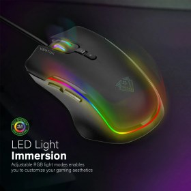 Resim Vertux Assaulter Kablolu GameCharged RGB Optik Oyuncu Mouse 