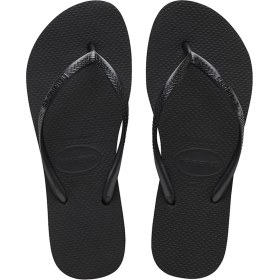 Resim Havaianas Slim Platform Kadın Siyah Parmak Arası Terlik 4144537-0090 