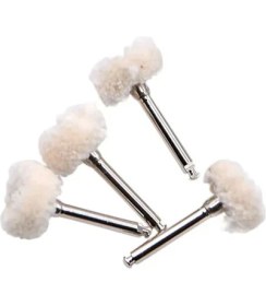 Resim Guangdong Spirit 10 Adet/torba Diş Parlatma Çarkı Yün Pamuk Parlatma Diş Parlatıcı Fırçalar Parlatıcılar Düşük Hız Ters Açı El Aleti (Yurt Dışından) 