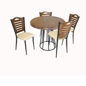 Resim Beymobilya Palermo Werzalit - Merdiven Tip Mutfak Masa Takımı Q80 