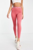 Resim Nike Pro 365 Mid-Rise 7\u002F8 Training Legging Tight Fit Toparlayıcı Pembe Tayt 