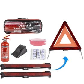 Resim Trafik seti ve yangın tüpü lüx çantalı 